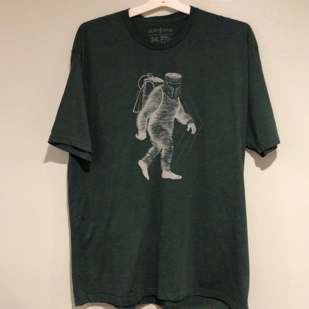Men’s or women’s T-shirt by STORY SPARK, new with tags three XL